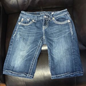 Miss Me Easy Bermuda Shorts